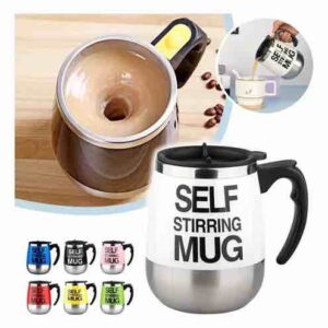 MUG POCILLO MEZCLADOR PLÁSTICO
