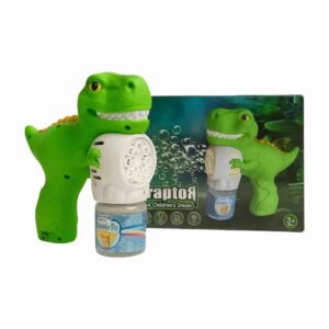 PISTOLA BURBUJA DINOSAURIO CAJA CON PROVEEDOR