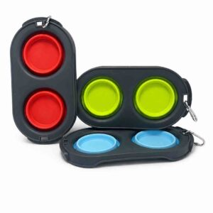 COMEDERO DOBLE PLEGABLE