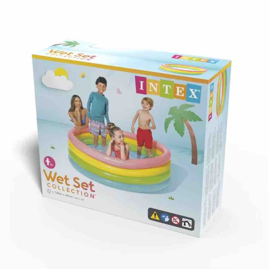 PISCINA INFLABLE 168X46REDONDA