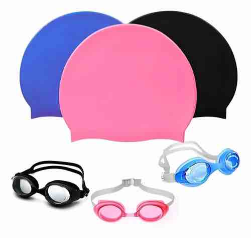 SET NATACIÓN GORRO + GAFAS