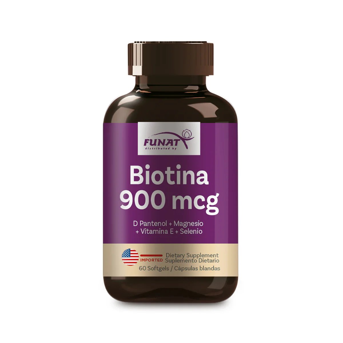 Biotina Ultra 900 mcg Caja x 120 Cápsulas Blandas