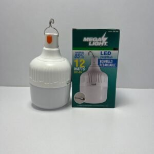 BOMBILLO LED RECARGABLE 12W MEGALIGHT