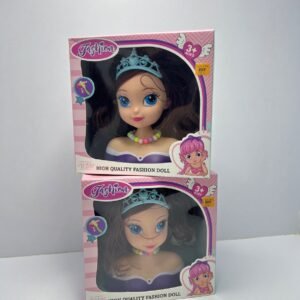 CABEZA MUÑECA PEINADOS CON ACCESORIOS