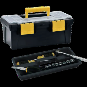 CAJA DE HERRAMIENTAS TAPA ORGANIZADORA NEGRA N12