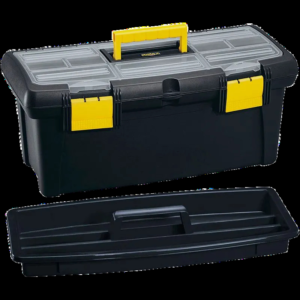 CAJA HERRAMIENTAS TAPA ORGANIZADORA NEGRA N20