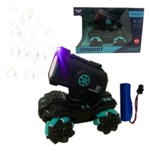 CARRO LANZA BURBUJAS CONTROL REMOTO