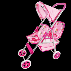 COCHE DOBLE MUÑECA ABBA
