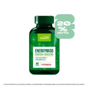 Energynkgo + Ginseng 80 Cápsulas