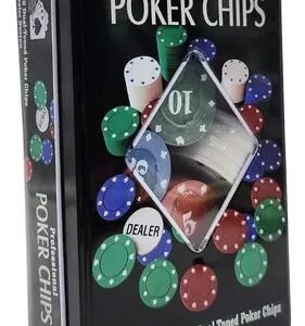 FICHAS CASINO CAJA METALICA