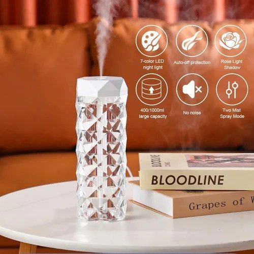 HUMIFICADOR LAMPARA CRISTAL