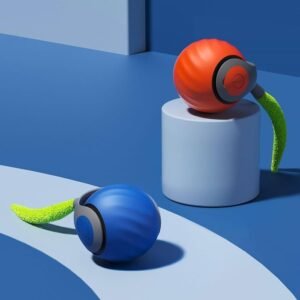 JUEGO BOLA PLUMA MASCOTA RECARGABLE