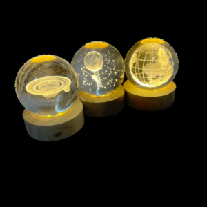 LAMPARA ESFERA 3D 8CM