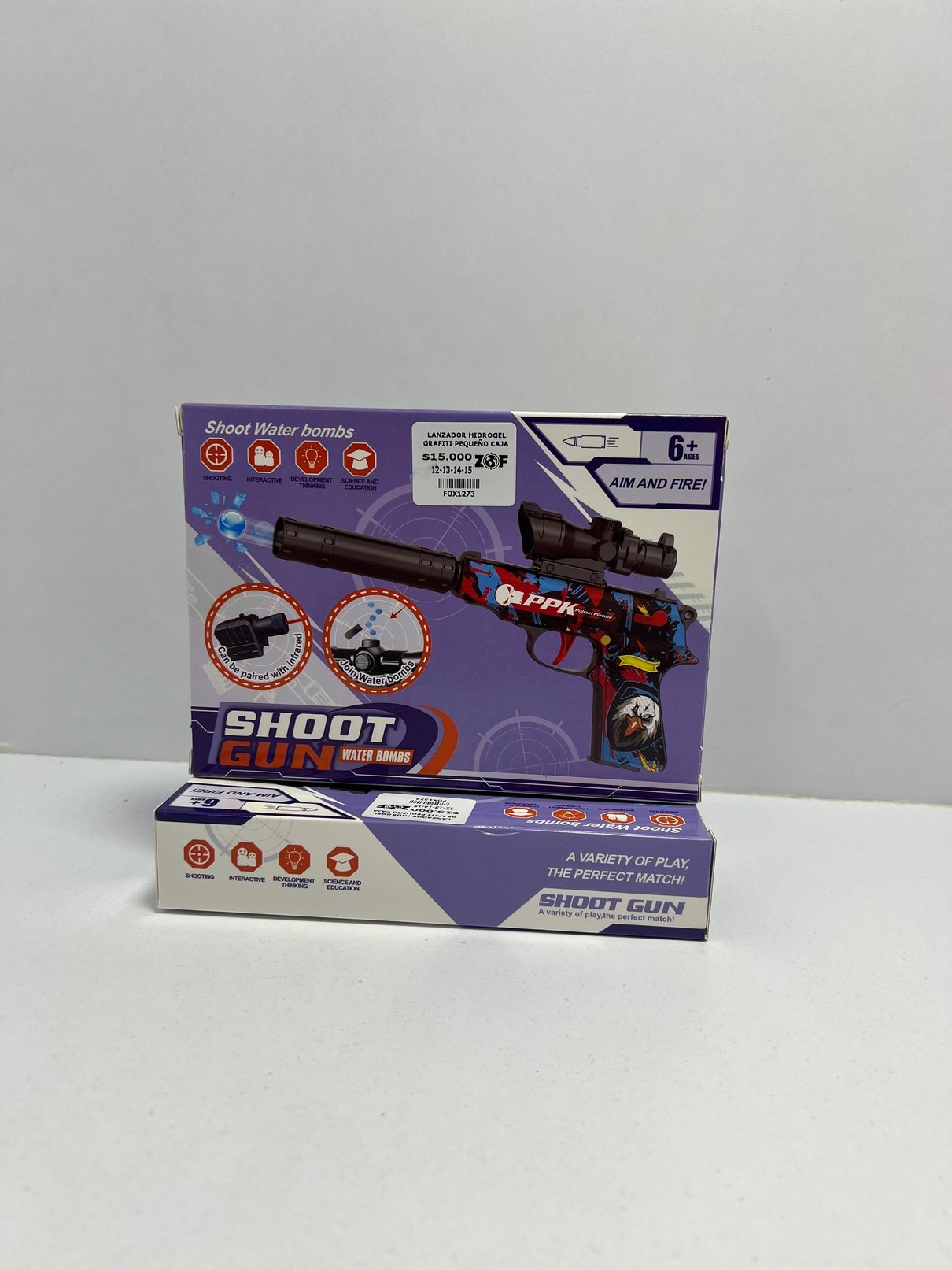 LANZADOR HIDROGEL GRAFITI PEQUEÑO CAJA