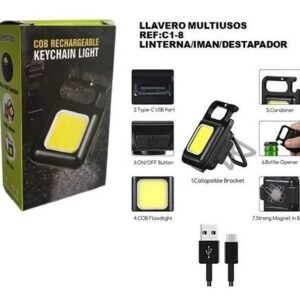 LINTERNA LLAVERO RECARGABLE PEQUEÑA