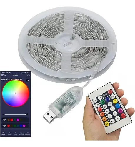 LUCES LED X20 MTS RGB APP
