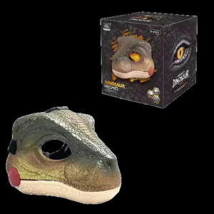 MASCARA CABEZA DINOSAURIO PILAS SONIDO