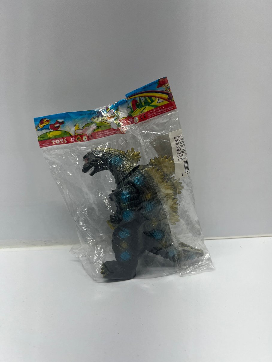 MUÑECO GODZILLA Y GORILA BOLSA