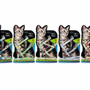 PECHERA GATO CON TIRA ESTAMPADA