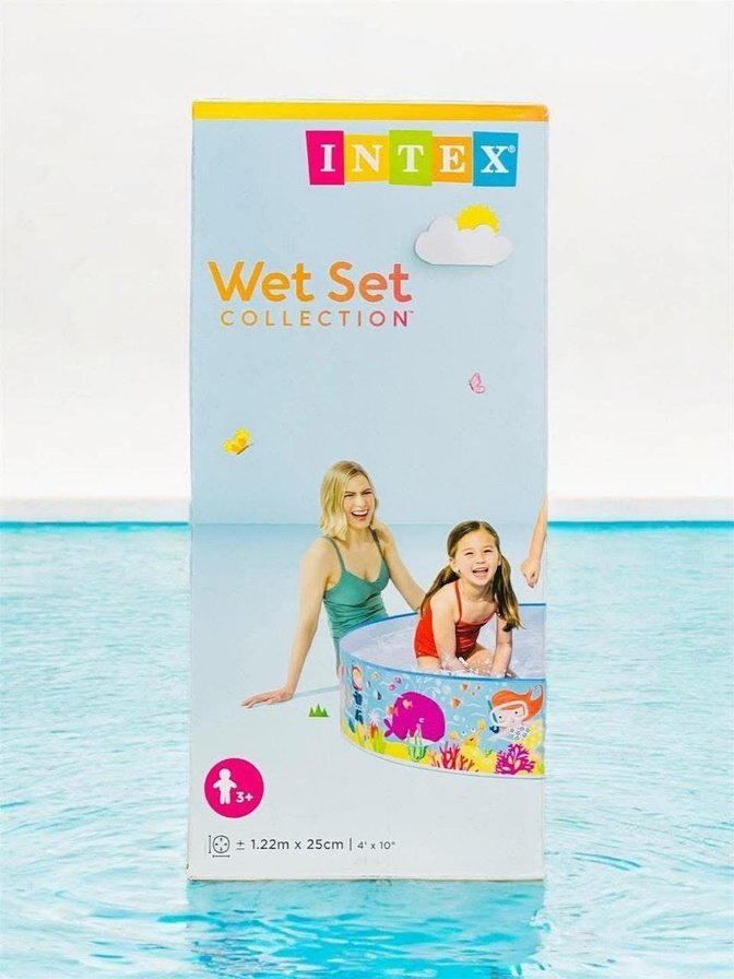 PISCINA RIGIDA 1.22 M X 25 CM INTEX