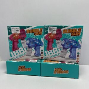 PISTOLA BURBUJERO PEQUEÑA LUCES CAJA