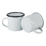 POCILLO METALICO ESMALTADO 130 ML