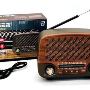 RADIO ANTIGUO PEQUEÑO AM- FM- BT- USB
