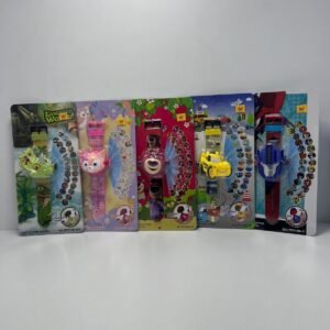 RELOJ PROYECTOR INFANTIL ENCARTONADO