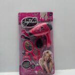 SET ESTILISTA CON SECADOR Y ACCESORIOS