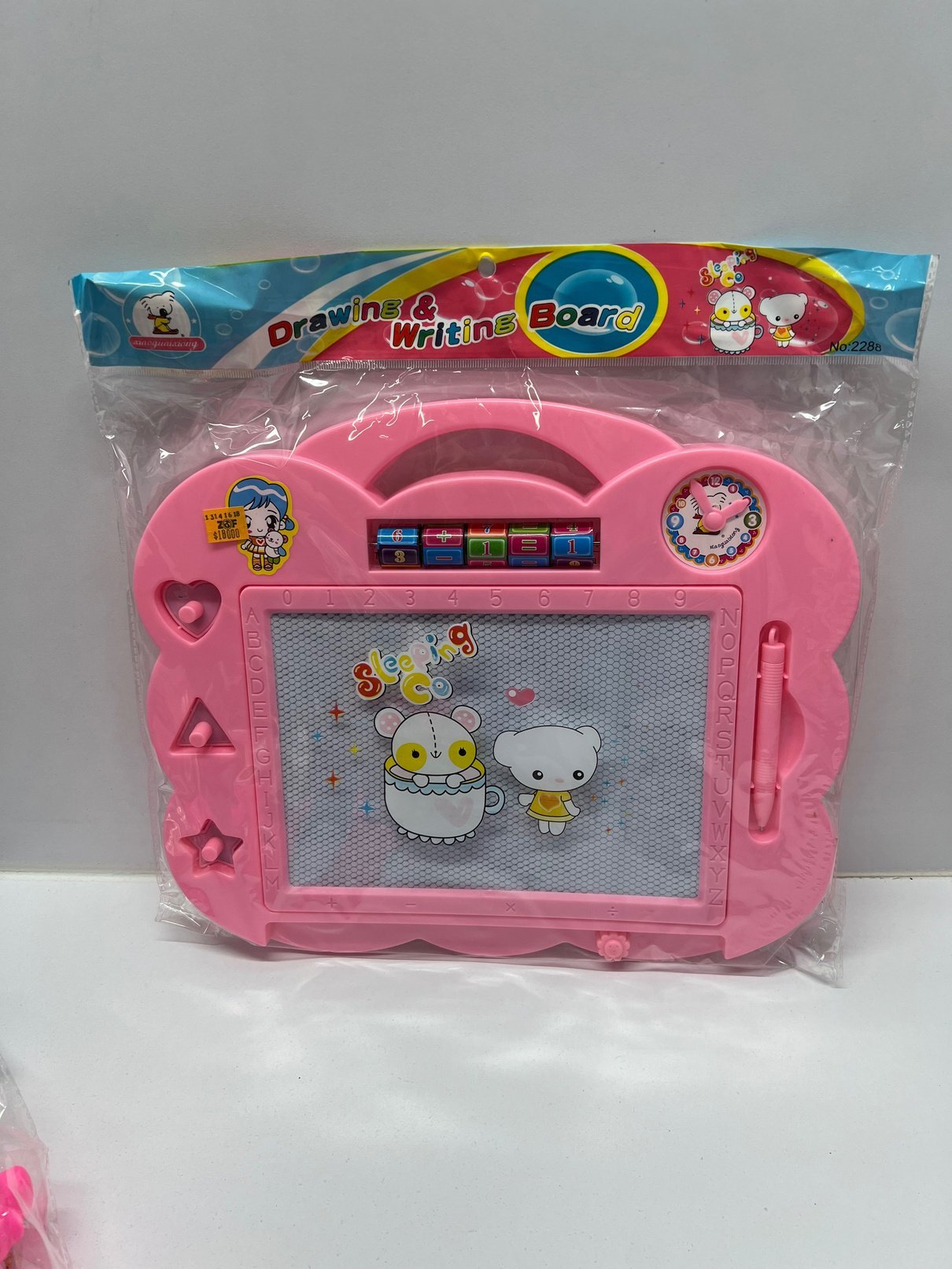 TABLERO MAGICO RELOJ ABACO 3 SELLOS 33X28