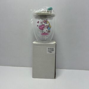 VASO DOBLE PARED TAPA ESTAMPADO