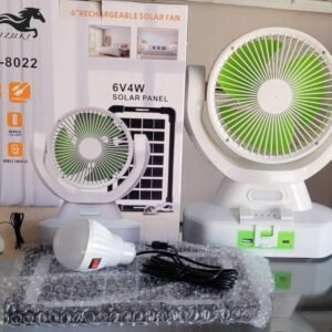 VENTILADOR CON PANEL SOLAR