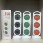 VENTILADOR MESA COLORES X3