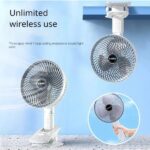 VENTILADOR RECARGABLE MESA - PINZA