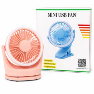 VENTILADOR RECARGABLE MESA - PINZA
