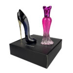 Estuche Mini Tacón y Vestido Fucsia (30 ml c/u)