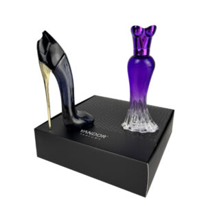 Estuche Mini Tacón y Vestido Morado (30 ml c/u)