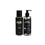 Dúo de Splash + Crema Perfumada Para Hombre Inspirado En Red De Lacoste | Red (250 ml)