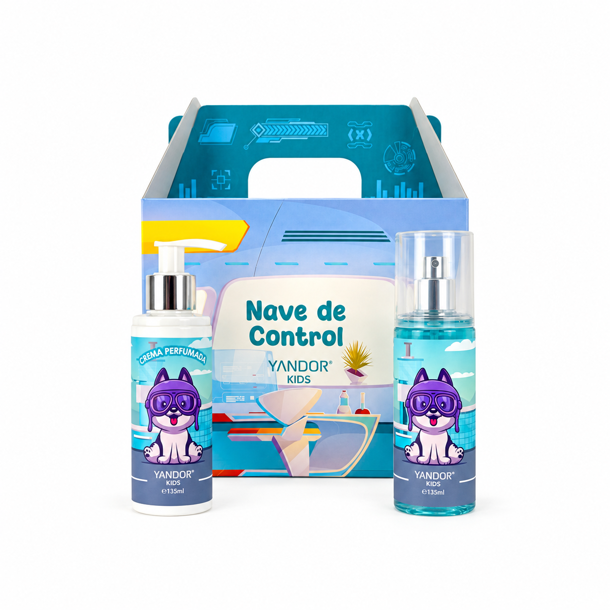 Cajita Infantil Nave de Control (135 ml) c/u