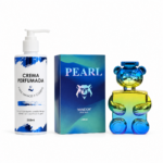 Combo de Perfume de lujo + Crema Perfumada + Tula Inspirado en Toy Pearl de Moschino