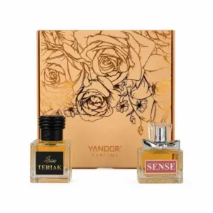 Estuche Mini Caja Durazno (20 ml c/u) | Inspirado en Teriaq Intense Lataffa y Sense Laverne.
